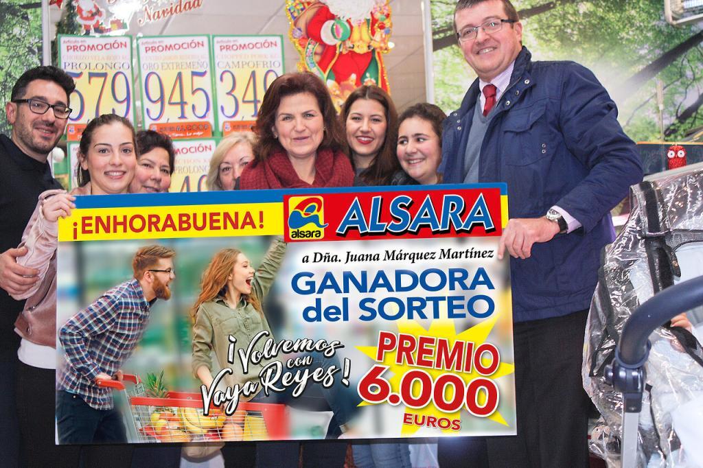 ALSARA entrega el premio de 6.000 euros de su campaña de Navidad 2