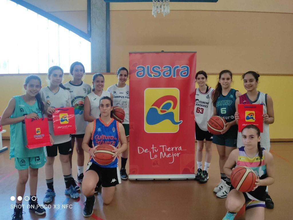 ALSARA felicita a las subcampeonas de España de baloncesto infantil. 4