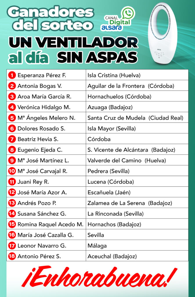 Sorteo “Un Ventilador sin aspas al día” 1