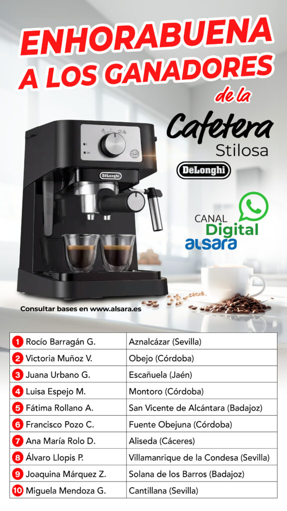 Sorteo "10 Cafeteras para 10 Ganadores" 1