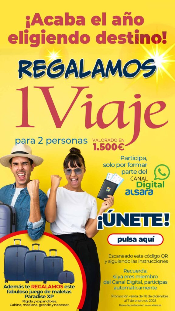 Bases sorteo “1 Viaje para dos personas” 1