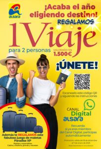 Ganadora sorteo “1 Viaje para dos personas”