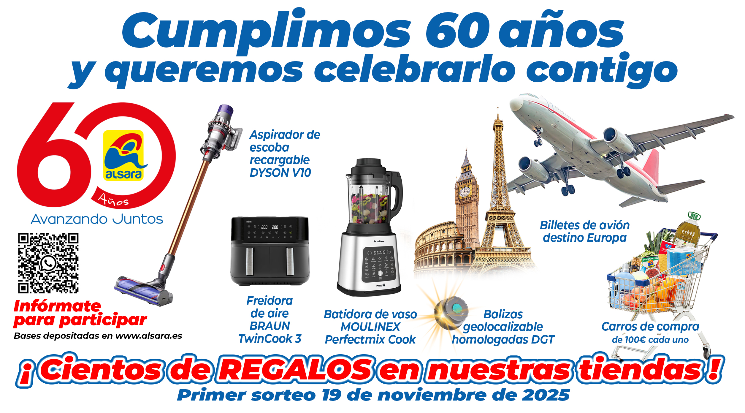 Bases del Sorteo  “60 ANIVERSARIO, Primer Sorteo”