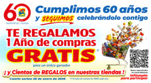 Ganadores Cuarto Sorteo «60 aniversario»