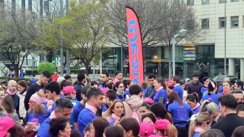 Alsara colabora en la Pink Running con motivo del Día de la Mujer 2